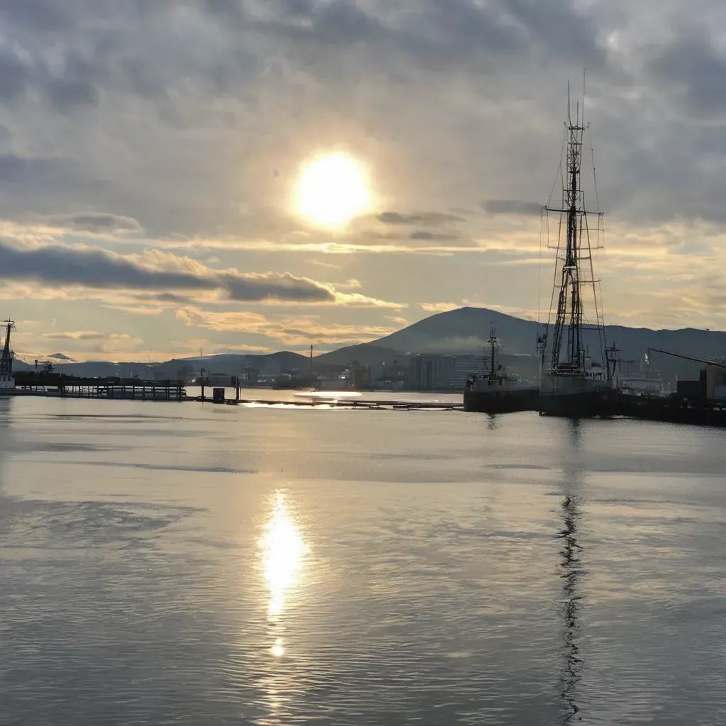 中央埠頭の釣り場